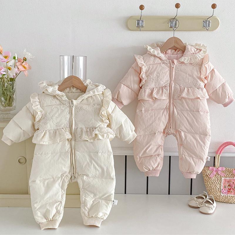 Winter Clothing For Toddlers - Cekcya ฝาแฝดเสื้อผ้าเด็กฤดูหนาวทารกแรกเกิด Jumpsuit เด็กวัยหัดเดิน One Piece
