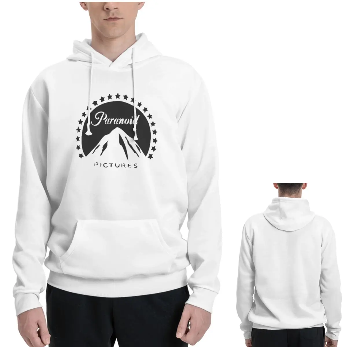 Winter Clothing Pictures - เสื้อฮู้ด Paranoid Pictures สำหรับผู้ชายและผู้หญิง เสื้อสวมหัวลำลองแฟชั่น แขนยาว