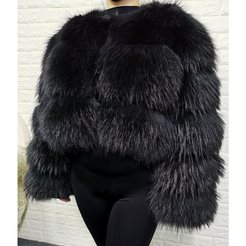 เสื้อคลุมขนสัตว์แท้สีน้ำตาลสำห - Winter Clothing Pk บทวิจารณ์และราคา