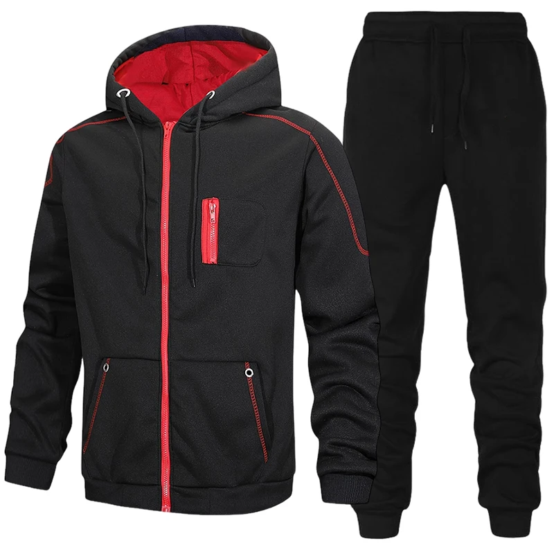 ชุดวอร์มแฟชั่นผู้ชาย เสื้อฮู้ด - Winter Clothing Fashion บทวิจารณ์และราคา