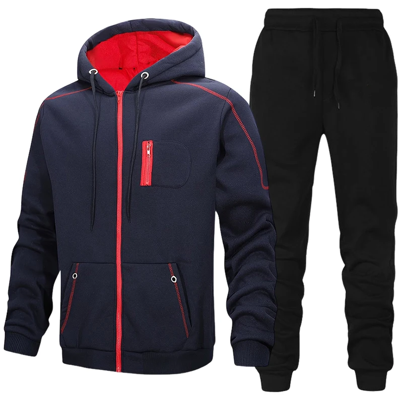 ชุดวอร์มแฟชั่นผู้ชาย เสื้อฮู้ด - Winter Clothing Fashion บทวิจารณ์และราคา