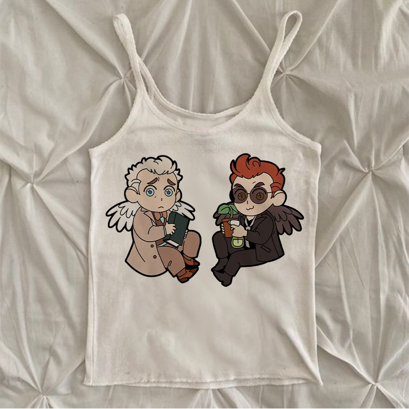 Good OmensY2k Good Omens พิมพ์ - Winter Clothing Store บทวิจารณ์และราคา
