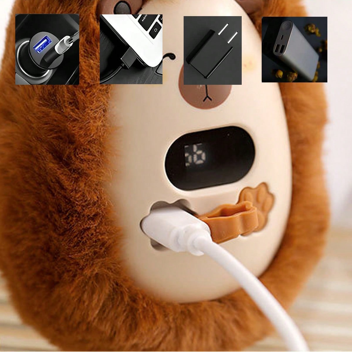 เครื่องทำความร้อนมือแบบพกพาขนา - Hand Warmer Reusable บทวิจารณ์และราคา