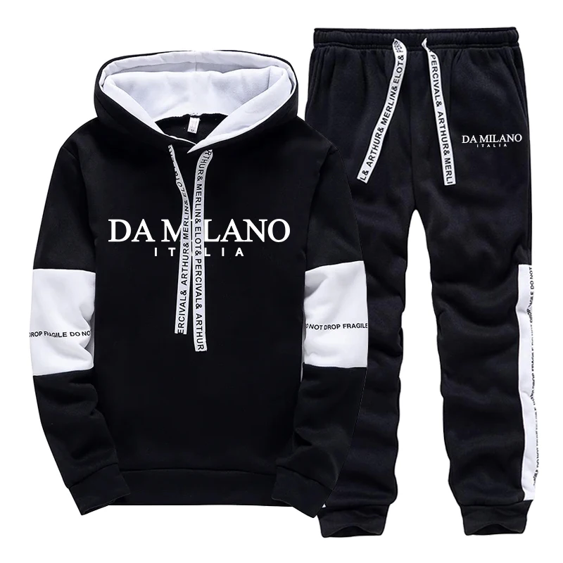 ชุดวอร์มผู้ชายสีดำขาวสำหรับฤดู - Winter Clothing Fashion บทวิจารณ์และราคา