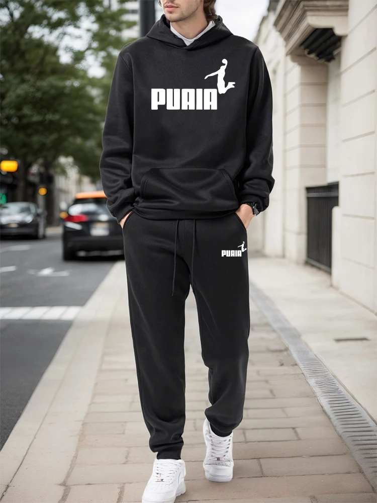 ชุดเซ็ตผู้ชาย/เสื้อฮู้ด/กางเกง - Winter Clothing Fashion บทวิจารณ์และราคา