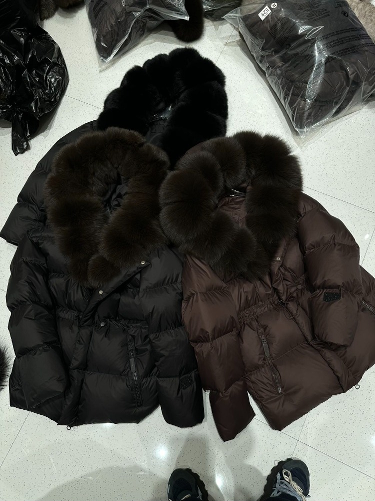 เสื้อแจ็คเก็ตขนสัตว์แท้สำหรับผ - Winter Clothing Store บทวิจารณ์และราคา